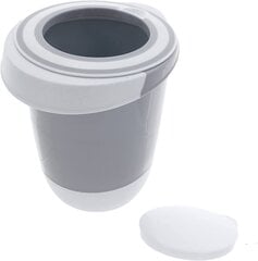 MIJOMA чаша для смешивания, пластиковая, 1.5 л, чёрная/белая цена и информация | Кухонная утварь | pigu.lt