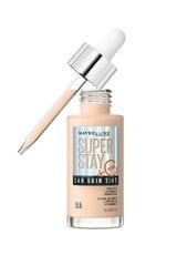 Makiažo pagrindas Maybelline Super Stay 24h Skin Tint, 5,5, 30 ml цена и информация | Пудры, базы под макияж | pigu.lt