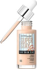 Makiažo pagrindas Maybelline Super Stay 24h Skin Tint, 6,5, 30 ml kaina ir informacija | Makiažo pagrindai, pudros | pigu.lt