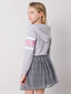 Bluzonas mergaitems Toontoy, pilkas kaina ir informacija | Megztiniai, bluzonai, švarkai mergaitėms | pigu.lt