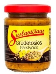 Grūdėtosios garstyčios Suslavičiaus, 12x170 g цена и информация | Соусы | pigu.lt