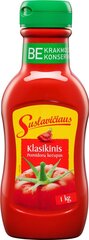 Pomidorų kečupas Suslavičiaus klasikinis, 4x1kg kaina ir informacija | Padažai | pigu.lt