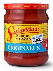 Pomidorų padažas Suslavičiaus Originalus, 6x490g цена и информация | Соусы | pigu.lt