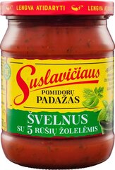 Pomidorų padažas Suslavičiaus švelnus, 6x500g kaina ir informacija | Padažai | pigu.lt