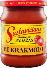 Pomidorų padažas Suslavičiaus be krakmolo, 6x500 g цена и информация | Соусы | pigu.lt