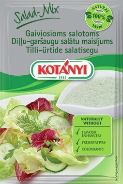 Kotanyi prieskonių mišinys salotoms, 30x13g kaina ir informacija | Prieskoniai, prieskonių rinkiniai | pigu.lt