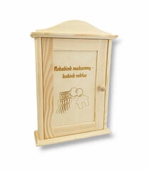 Raktinė Nekabink makaronų, kabink raktus, 29x20x6 cm kaina ir informacija | Kitos originalios dovanos | pigu.lt