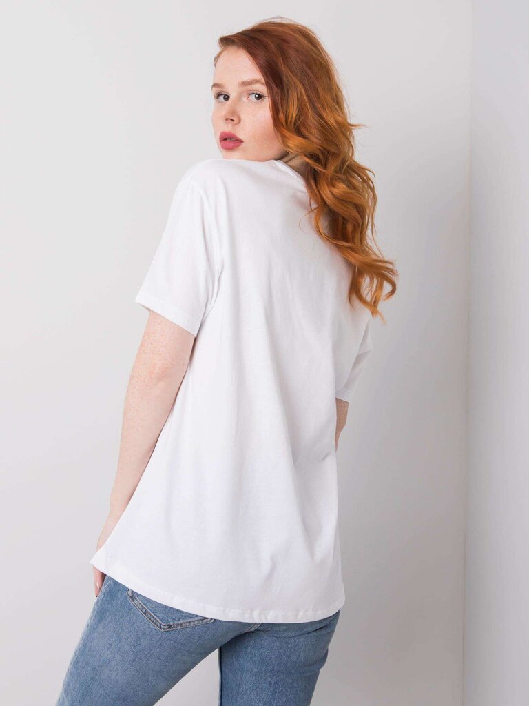 Marškinėliai moterims Factory Price, balti kaina ir informacija | Marškinėliai moterims | pigu.lt
