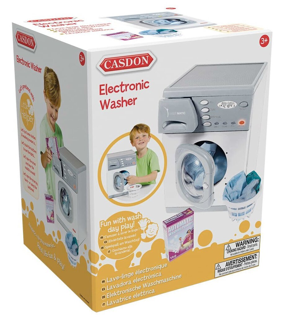 Žaislinė skalbimo mašina Casdon Little Helper цена и информация | Žaislai mergaitėms | pigu.lt