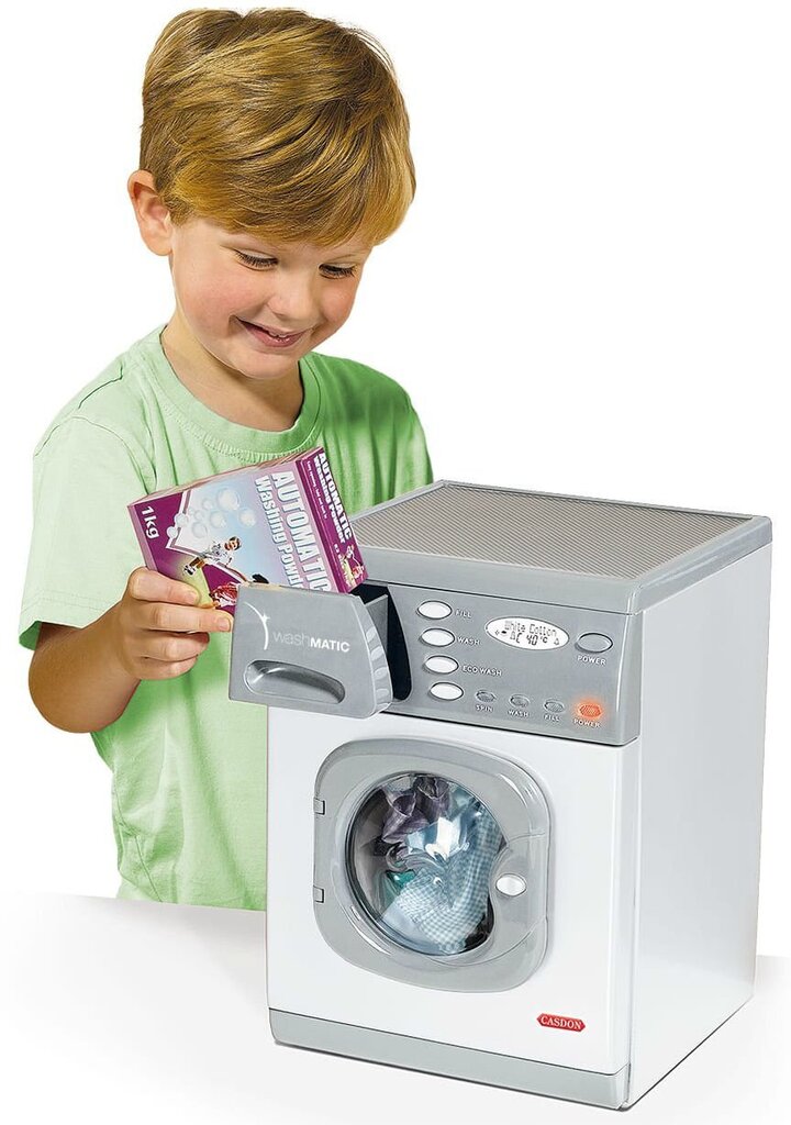 Žaislinė skalbimo mašina Casdon Little Helper цена и информация | Žaislai mergaitėms | pigu.lt