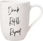 Like by Villeroy & Boch Statement puodelis Drink.Refill.Repeat, 340 ml цена и информация | Taurės, puodeliai, ąsočiai | pigu.lt