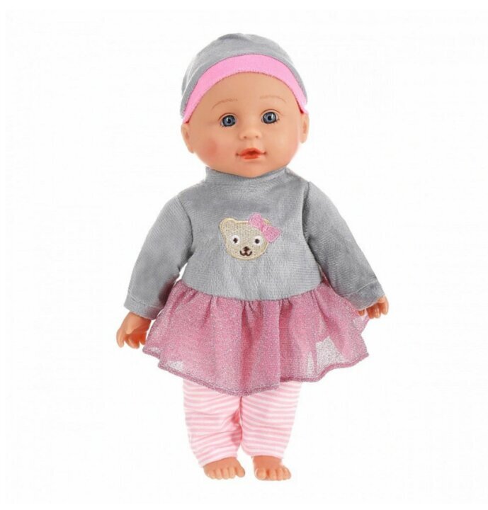 Kūdikių lėlė Smily Play, 32x18x10 cm kaina ir informacija | Žaislai mergaitėms | pigu.lt
