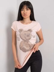 Marškinėliai moterims Ex Moda, rožiniai kaina ir informacija | Marškinėliai moterims | pigu.lt