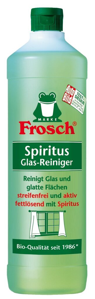 Frosch spiritinis langų valiklis, 1000 ml kaina ir informacija | Valikliai | pigu.lt