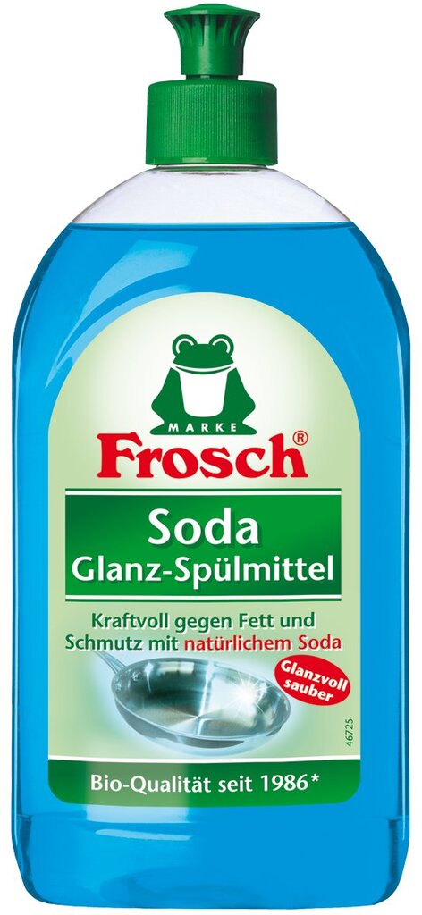 Frosch indų plovimo priemonė su soda 500 ml kaina ir informacija | Indų plovimo priemonės | pigu.lt