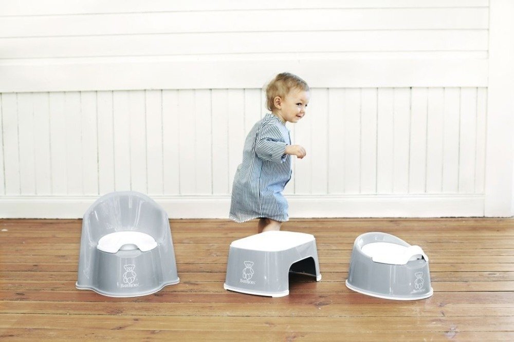 Babybjörn naktipuodis Smart Potty, grey 051025 kaina ir informacija | Naktipuodžiai | pigu.lt