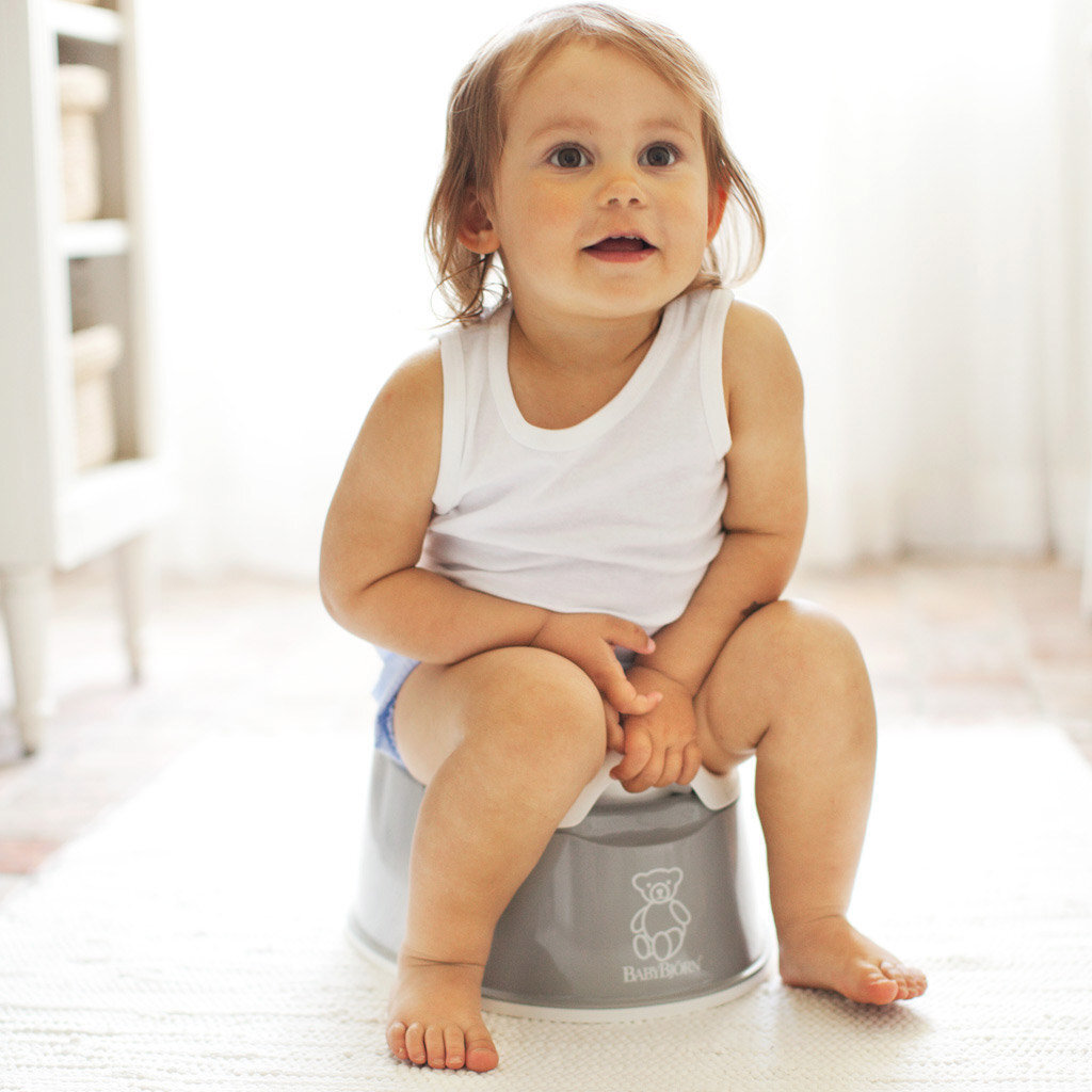 Babybjörn naktipuodis Smart Potty, grey 051025 цена и информация | Naktipuodžiai | pigu.lt