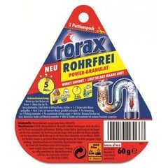 Гранулированный трубоочиститель Rorax, 60 г цена и информация | Rorax Кухонные товары, товары для домашнего хозяйства | pigu.lt