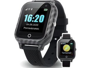 GoGPS K27 Black kaina ir informacija | Išmanieji laikrodžiai (smartwatch) | pigu.lt