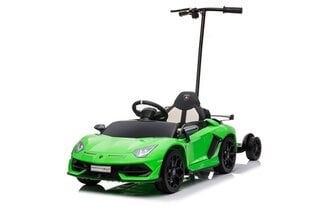 Vienvietis vaikiškas elektromobilis Lamborghini Aventador SX2018, žalias kaina ir informacija | Elektromobiliai vaikams | pigu.lt