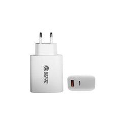 GaN USB Type-C USB Type-A, 65W, PPS kaina ir informacija | Krovikliai telefonams | pigu.lt