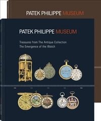 Treasures from the Patek Philippe Museum: Vol. 1: The Emergence of the Watch (Antique Collection); Vol. 2: The Quest for the Perfect Watch (Patek Philippe Collection) цена и информация | Книги по социальным наукам | pigu.lt