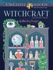 Creative Haven Witchcraft Coloring Book: Spellbinding Designs kaina ir informacija | Knygos mažiesiems | pigu.lt