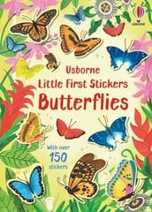 Little First Stickers Butterflies цена и информация | Книги для малышей | pigu.lt