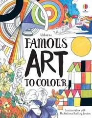 Famous Art to Colour kaina ir informacija | Knygos mažiesiems | pigu.lt