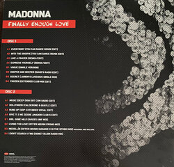 Vinilinė plokštelė Madonna Finally Enough Love kaina ir informacija | Vinilinės plokštelės, CD, DVD | pigu.lt