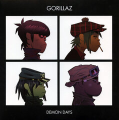 Gorillaz - Demon Days, 2LP, виниловая пластинкаs, 12" vinyl record цена и информация | Виниловые пластинки, CD, DVD | pigu.lt