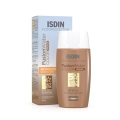 Солнцезащитное средство с цветом Isdin Fusion Water Spf 50 Dark 50 ml цена и информация | Кремы от загара | pigu.lt