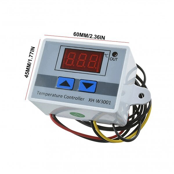 Termostatas XH-W3001, 1 vnt. kaina ir informacija | Laikmačiai, termostatai | pigu.lt