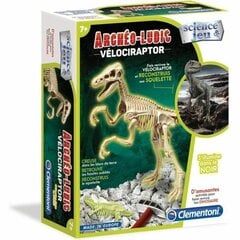 Динозавр Clementoni Archéo Ludic Vélociraptor цена и информация | Развивающие игрушки | pigu.lt