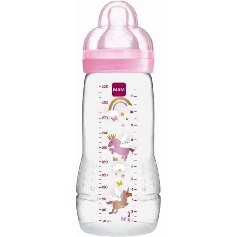 Kūdikio buteliukas MAM Easy Active, 6 mėn+, 330 ml цена и информация | Buteliukai kūdikiams ir jų priedai | pigu.lt