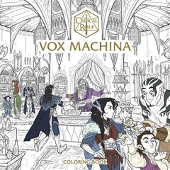 Critical Role: Vox Machina Coloring Book kaina ir informacija | Knygos mažiesiems | pigu.lt