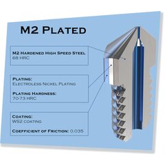 Micro Swiss M2 grūdintas greito plieno antgalis - MK8 - 0.6 mm kaina ir informacija | Atviro kodo elektronika | pigu.lt