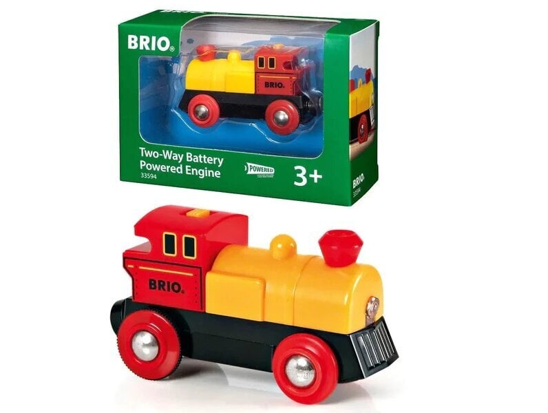 Akumuliatorinis lokomotyvas Brio 33594 kaina ir informacija | Žaislai berniukams | pigu.lt