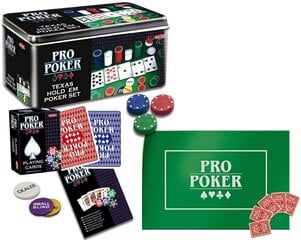 Pokerio rinkinys Texas Hold'em kaina ir informacija | Azartiniai žaidimai, pokeris | pigu.lt