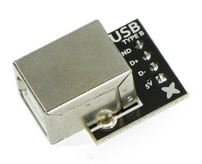 MSX Elektronika, USB-B kaina ir informacija | Kabeliai ir laidai | pigu.lt