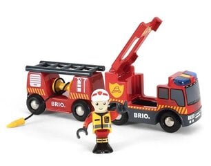 Brio World 33811 Пожарный поезд цена и информация | Brio Товары для детей и младенцев | pigu.lt