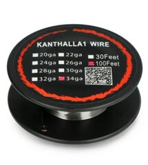 Kaitinimo viela Kanthal A1 0.16 mm kaina ir informacija | Mechaniniai įrankiai | pigu.lt