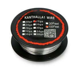 Kaitinimo viela Kanthal A1 0.64 mm kaina ir informacija | Mechaniniai įrankiai | pigu.lt