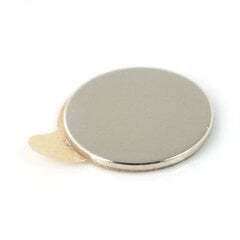 Neodimio magnetas su lipduku, 15x1mm, 10 vnt цена и информация | Kanceliarinės prekės | pigu.lt