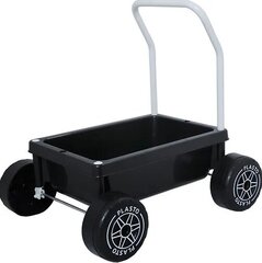 Stumdukas - vežimėlis Plasto, juodas, 48 cm kaina ir informacija | Žaislai kūdikiams | pigu.lt