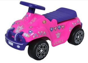Paspiriama mašinėlė Plasto, rožinė kaina ir informacija | Žaislai kūdikiams | pigu.lt