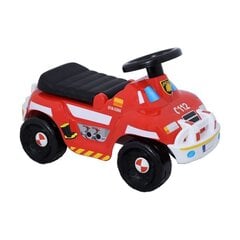 Paspiriama mašinėlė - gaisrinė Plasto Off-Road, raudona kaina ir informacija | Žaislai kūdikiams | pigu.lt