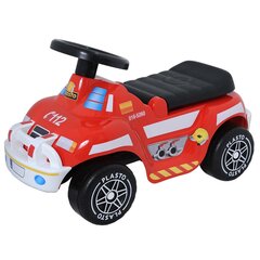 Paspiriama mašinėlė - gaisrinė Plasto Off-Road, raudona kaina ir informacija | Žaislai kūdikiams | pigu.lt