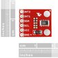 Skaitmeninis barometras - aukščio jutiklis Sparkfun MPL3115A2 110kpA I2C 3.3V цена и информация | Meteorologinės stotelės, termometrai | pigu.lt