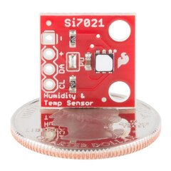 Temperatūros ir dregmės jutiklis I2C - SparkFun цена и информация | Sparkfun Безопасность дома | pigu.lt